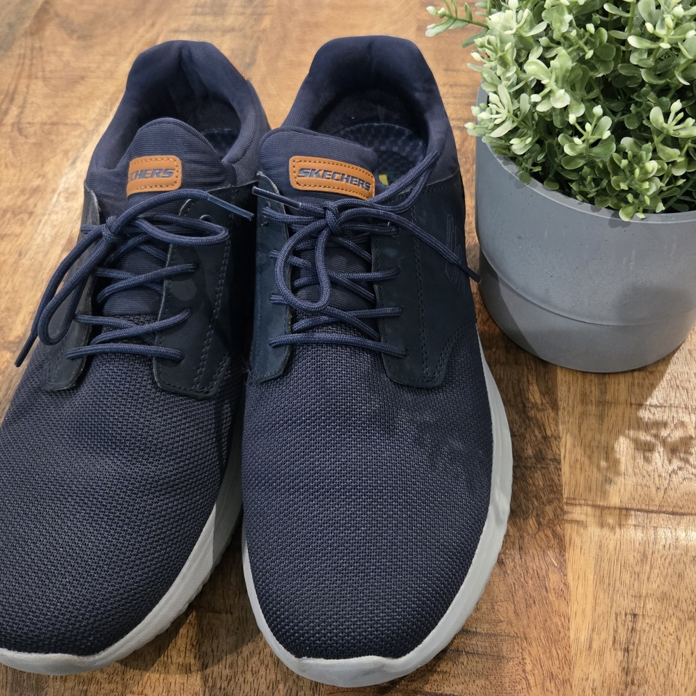 Skechers Men's Dark Blue Athletic Sneakers